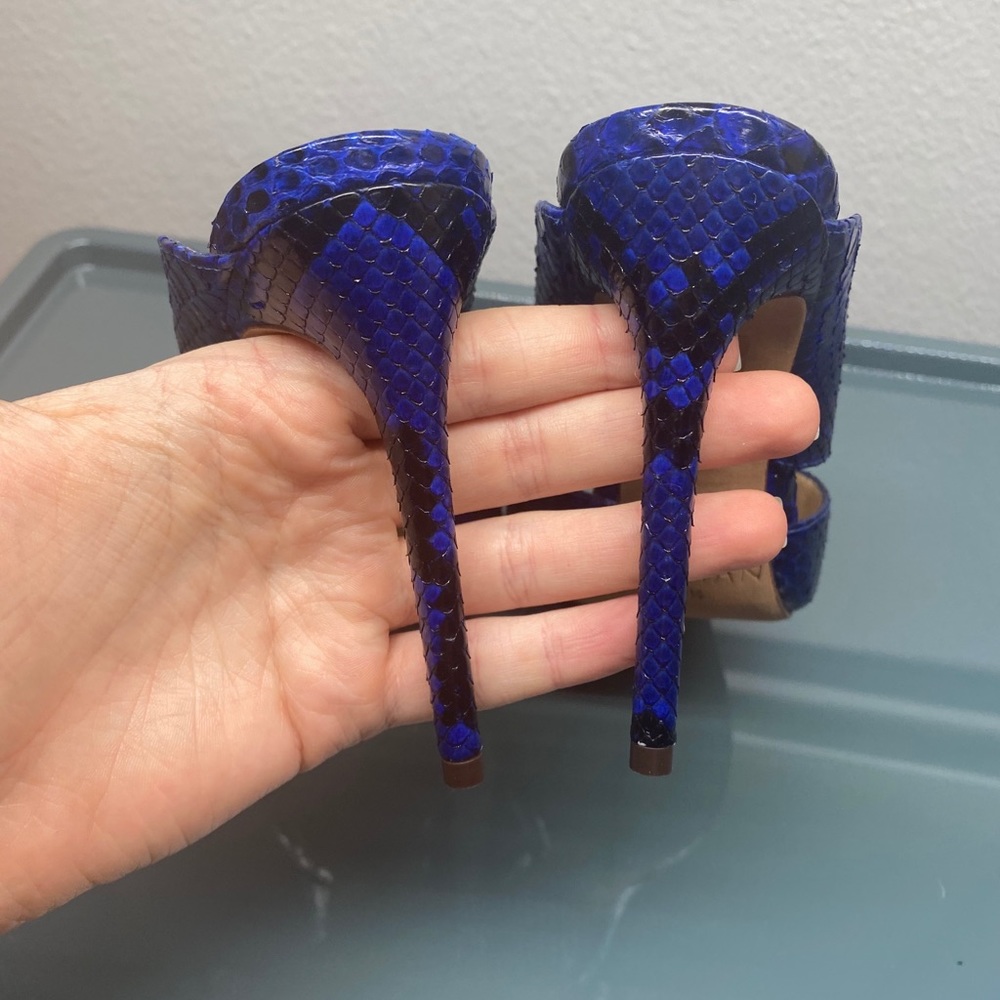 Alexandre Birman Python Mules - image 5